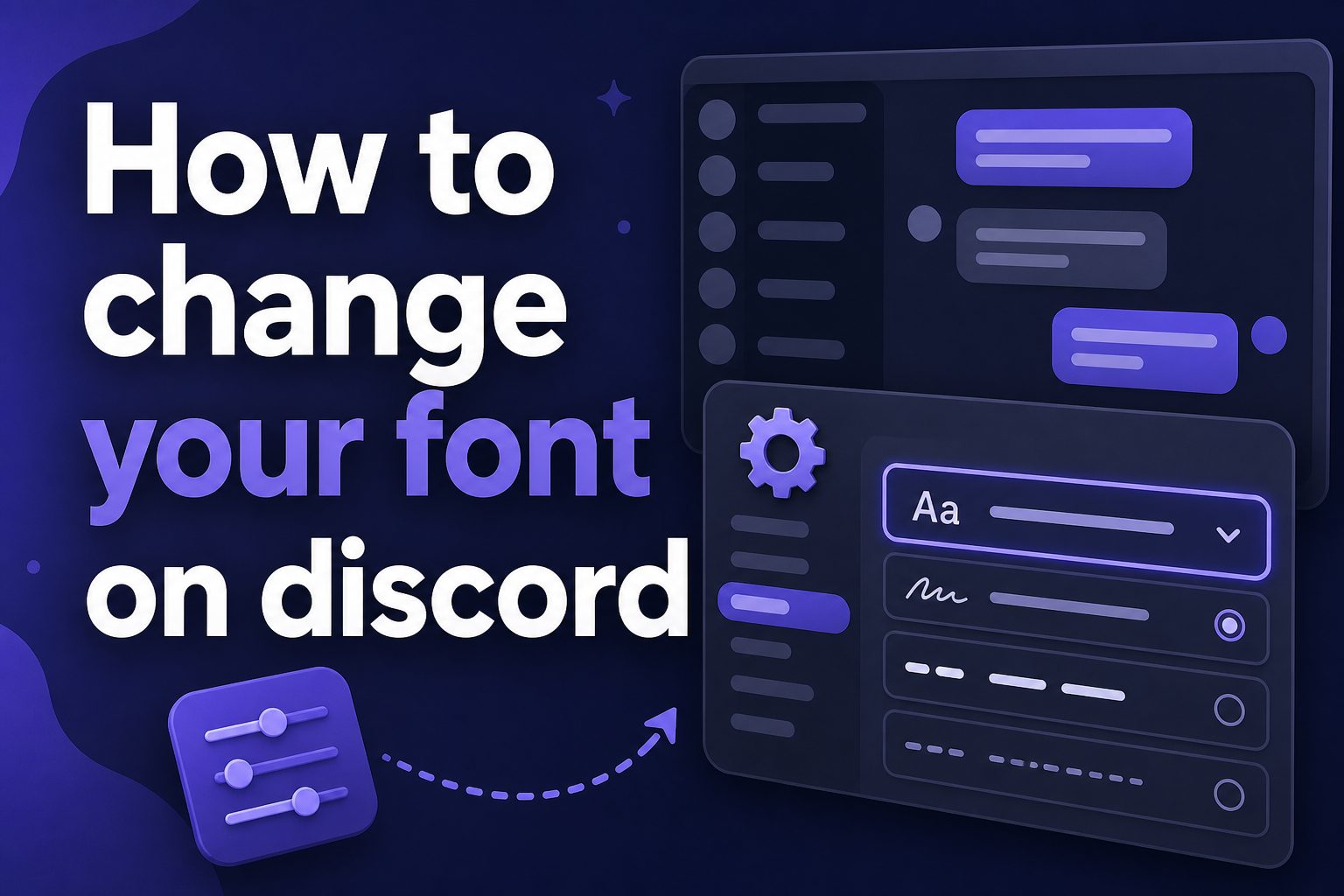 Discord chat showing customized text styles and font formatting options